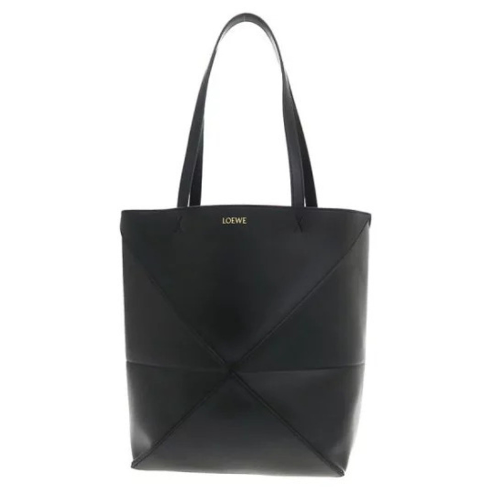 Loewe Puzzlefold Tote Shiny Calfskin